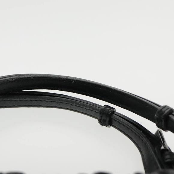 GUCCI Hand Bag Leather Black Silver 001 4335 Auth yk15437 - Picture 8 of 16